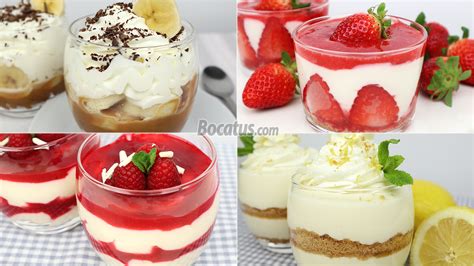 Deliciosos postres en vasitos: fáciles y rápidos de preparar.